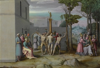 THE FLAGELLATION - Francesco Bacchiacca