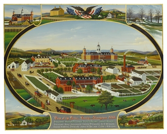 VIEW OF THE BERKS COUNTY ALMS HOUSE - John Rasmussen