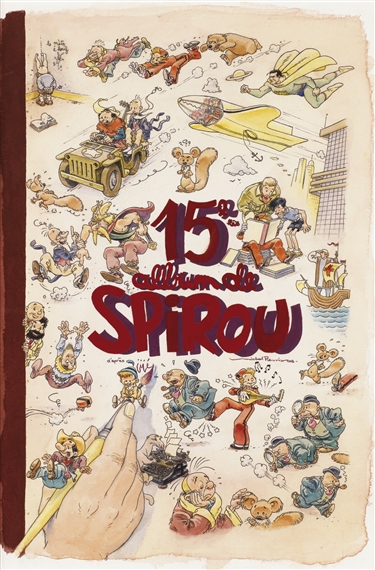 15e bis ALBUM DE SPIROU, D'APRÈS JIJÉ - Michel Plessix