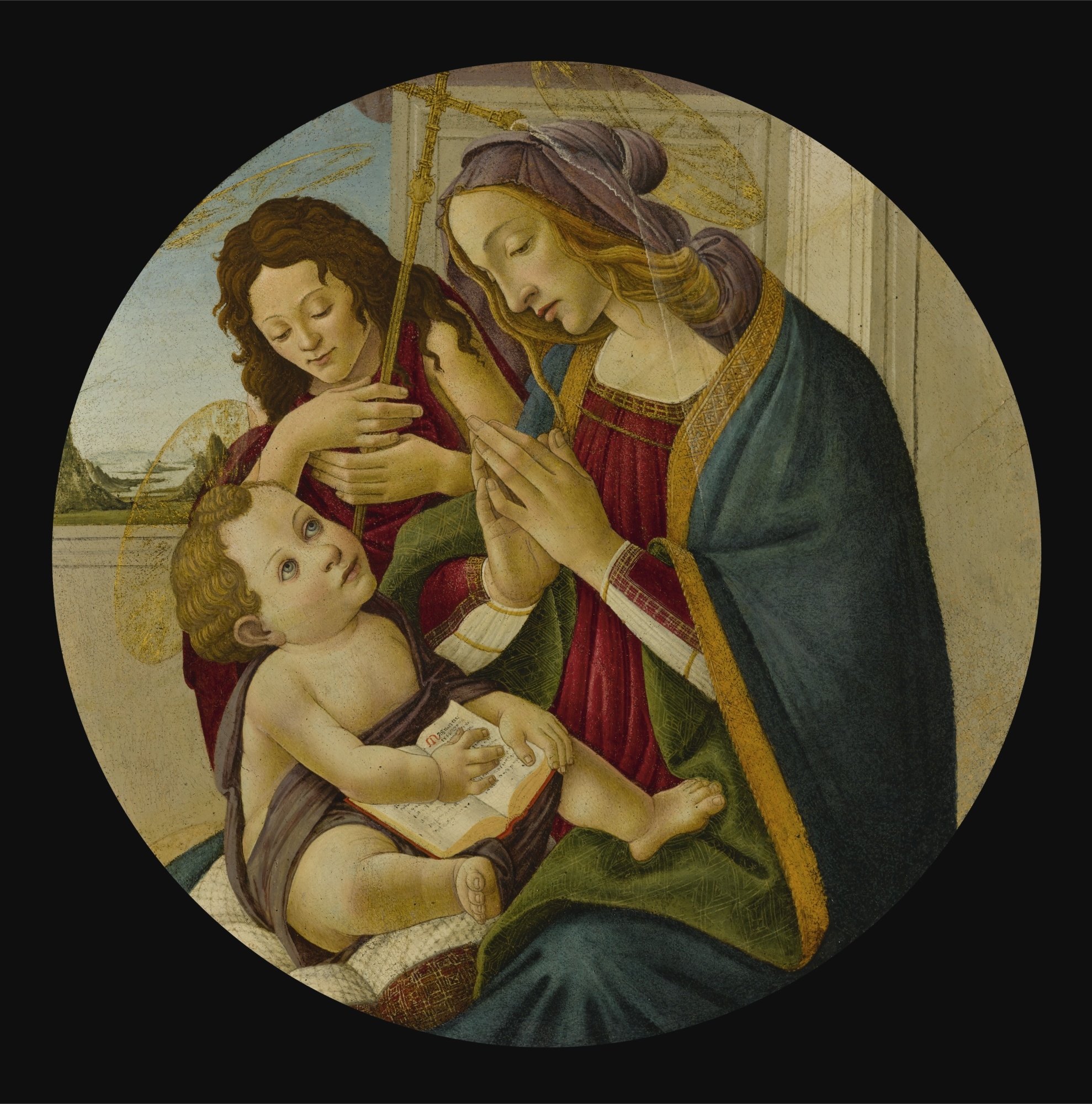 Sandro Botticelli | THE MADONNA AND CHILD WITH THE YOUNG SAINT JOHN THE ...