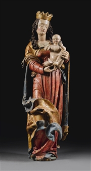 VIRGIN AND CHILD - Hans Leinberger