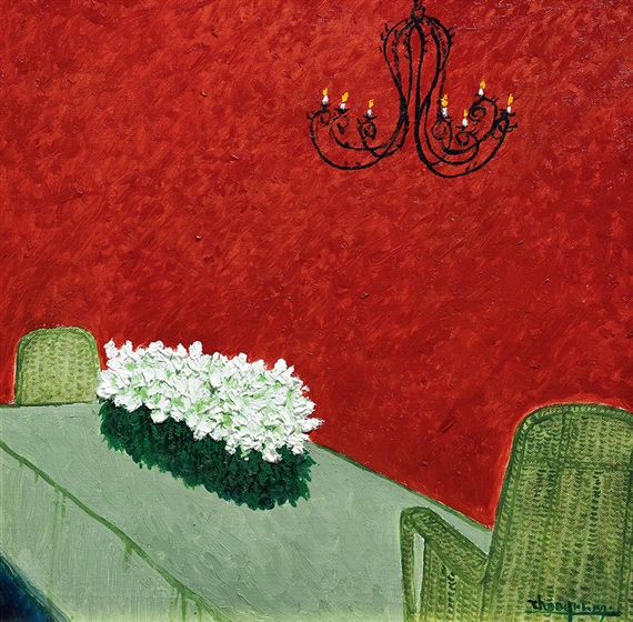 Tuscany red night by Zhong Ming, 2015