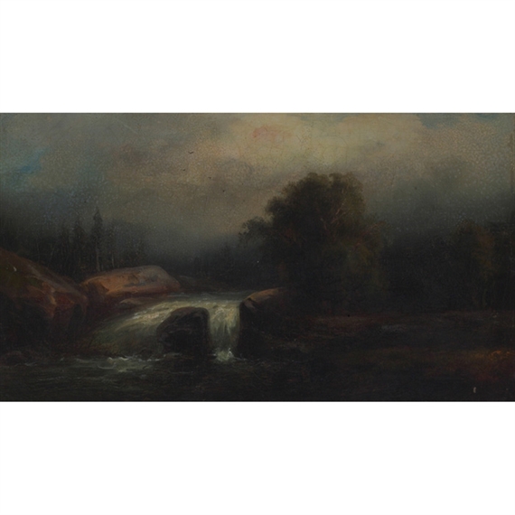Landscape by Robert S. Duncanson, circa  1850