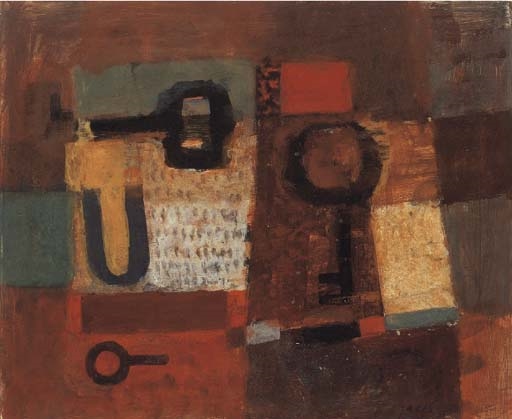 Schlüssel by Emanuel Jacob, 1955