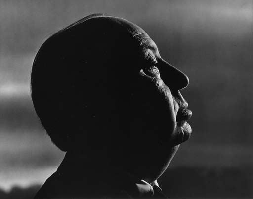 Alfred Hitchcock by Philippe Halsman