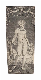 David with the Head of Goliath - Allaert Claesz