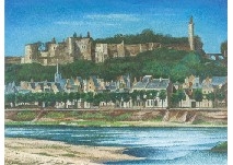 Chinon Castle - Yoshio Ashida