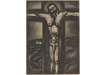 Georges Rouault | Sous un Jesus en croix oublie la (1926) | MutualArt