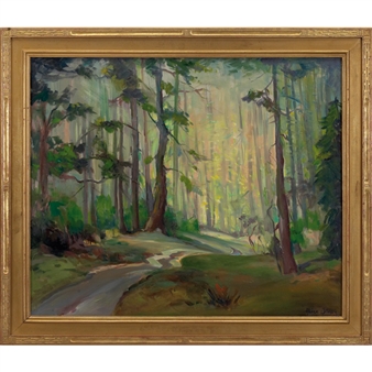 Forest Path - Alice Archer Sewall James‏