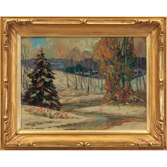 Wet Snow by Carl Krafft, Circa 1920