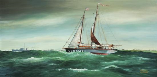 The Offshore Patrol, World War II, Greenport L.I.N.Y. by Darrell McClure