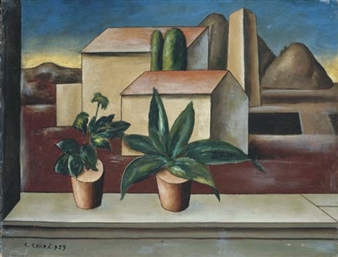 Vasi sul davanzale - Carlo 䲹à