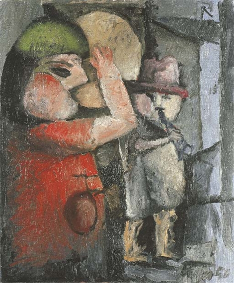Paukenmädchen by Friedrich Kuhn, 1956