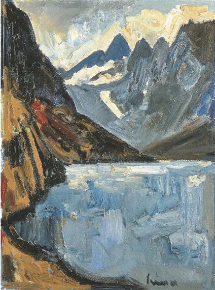 Sämtisersee by Carl Walter Liner