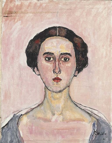Bildnis Valentine Godé-Darel by Ferdinand Hodler, circa 1910