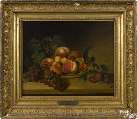 James Peale | Still Life of Fruit with a Porcelain Bowl (Circa 1820s ...