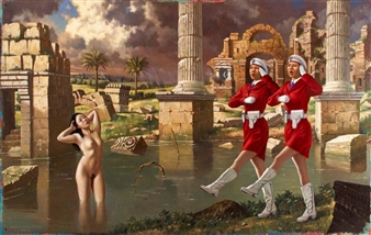 John Wellington: Temple Tomb Fortress Ruin - The Lodge Gallery