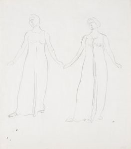 Blick in die Unendlichkeit by Ferdinand Hodler