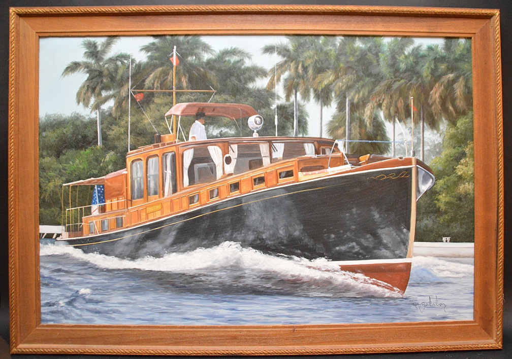 Ron Balaban | Boating Scene, flagship of Booth Harbor Yacht Club ...