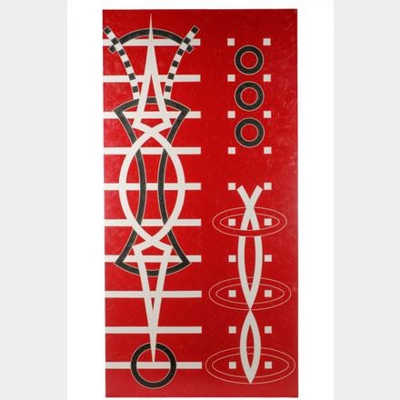 Elevation by Valerie Jaudon, 1989