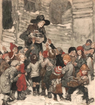 Gifts for The Children - Willy Pogany
