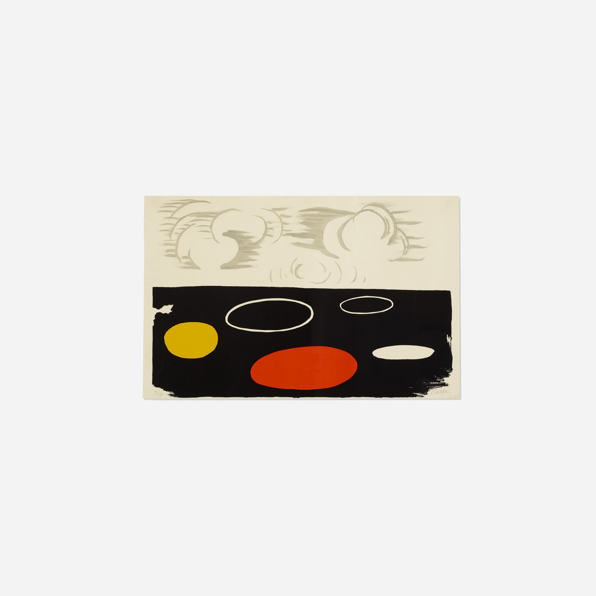 Alexander Calder Flat World (Circa 1970) MutualArt