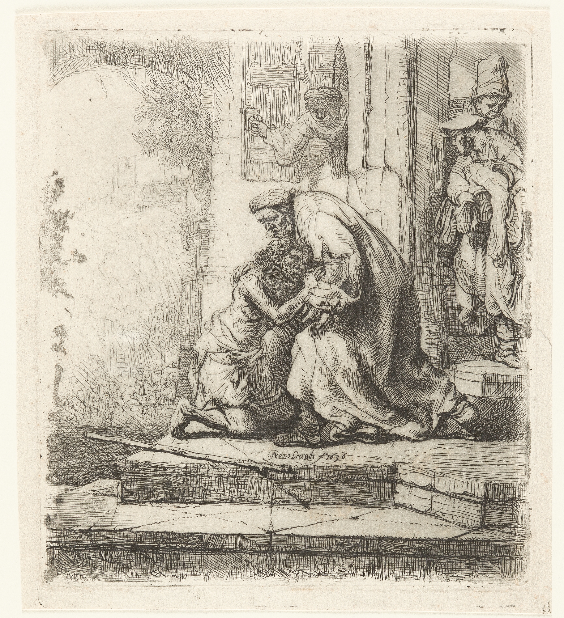 Der verlorene Sohn by Rembrandt van Rijn, 1636