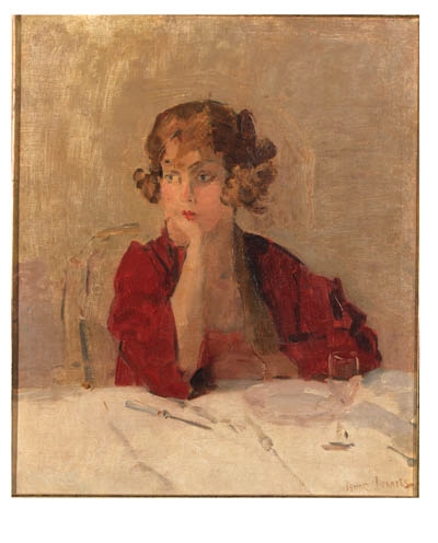 Le dejeuner by Isaac Israëls