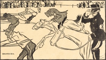 Skikjøring by Ragnvald Blix