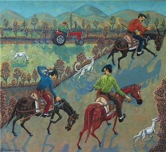 Hasan Nazım Balaban: Paintings - Doku Art Gallery, Istanbul