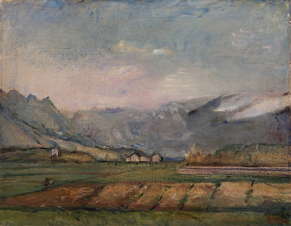Paesaggio by Arturo Tosi