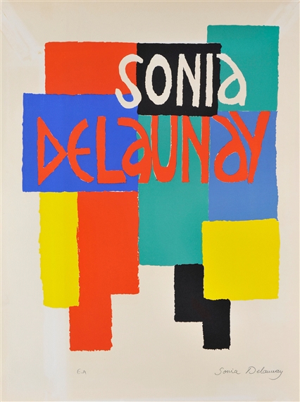 Composition Abstraite by Sonia Delaunay, 1967