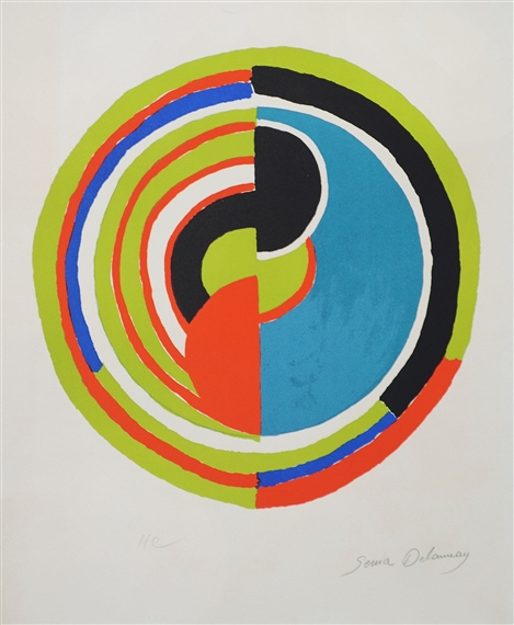 Signal by Sonia Delaunay, circa 1970