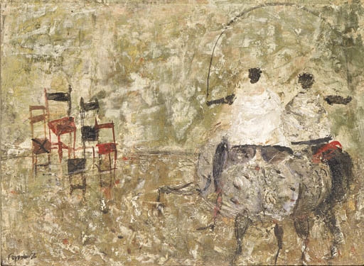 Senza titolo by Gustavo Foppiani, 1954