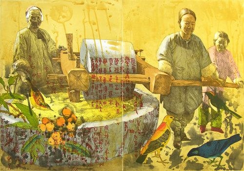 Working Women: Millstone - The Ashley Gibson Barnett Museum of Art