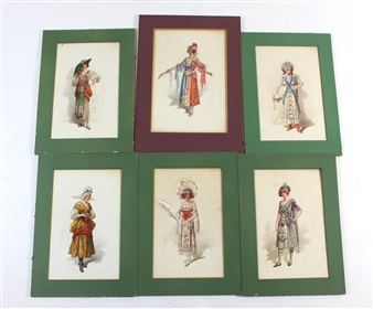 William John Charles Pitcher | 6 Works: Costume Designs for Ballets at ...