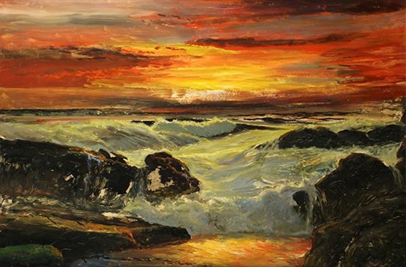 Robert W. Wood | Sunset | MutualArt