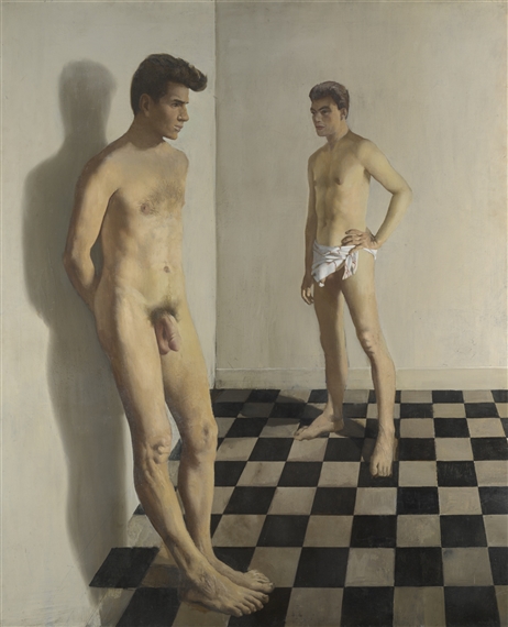 IN THE HAMMAM by Patrick Hennessy, circa 1965
