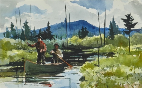 Chet Reneson | The Beaver Pond (1971) | MutualArt