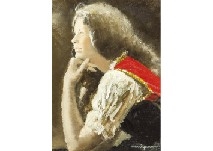 Artwork by Takehiko Miyanaga, Work, Made of oil on canvas