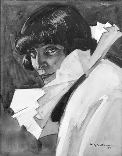 Pierrot by Willy Sluiter, 1918