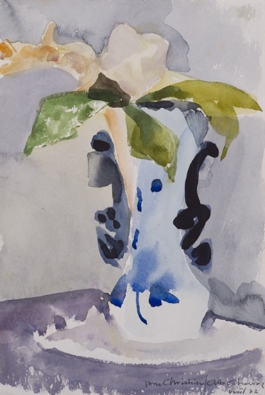 Nature morte aux vase et fleurs