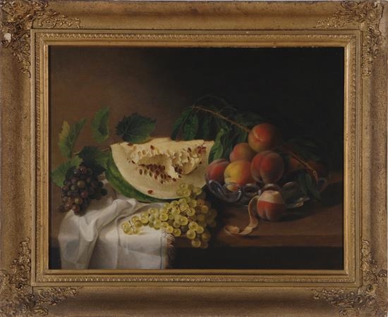 Rubens Peale | STILL LIFE WITH FRUIT (1857) | MutualArt
