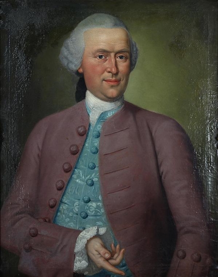 Portrait of Gottlie Wilhelm Robener by German School, 18th Century, 1769