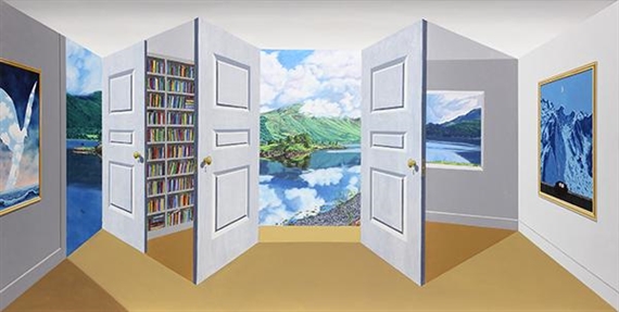 Personspective by Patrick Hughes, 2003