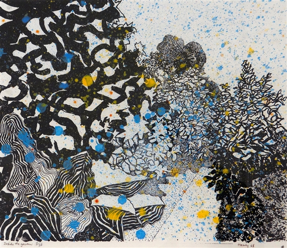 Pat Hanly | In the Garden (1968) | MutualArt