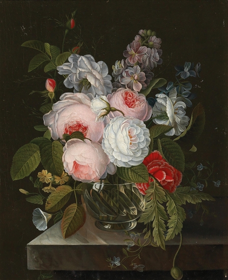 Blumenstillleben - Johann Kaspar Anton Dillenius