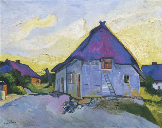 HERBSTABEND (AUTUMN EVENING) by Max Pechstein, 1927