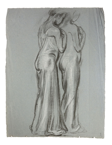 Double étude de femme pour la décoration 'Histoire de Psyche' by Maurice Denis, 1910