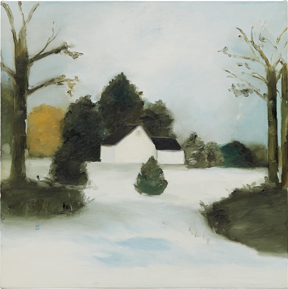 Bare Trees Winter by Maureen Gallace, 1997